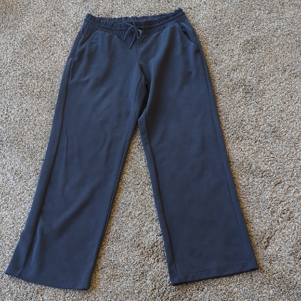 Athleta Seasoft Mid Rise Straight Pant - Navy S